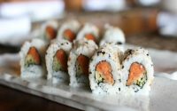 Nutrition facts for spicy tuna roll