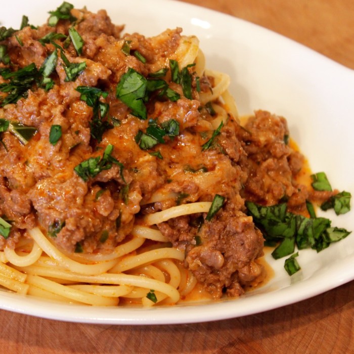 Bolognese healthy