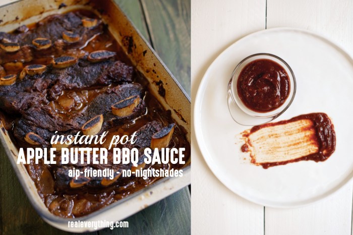 Apple butter barbecue sauce recipe