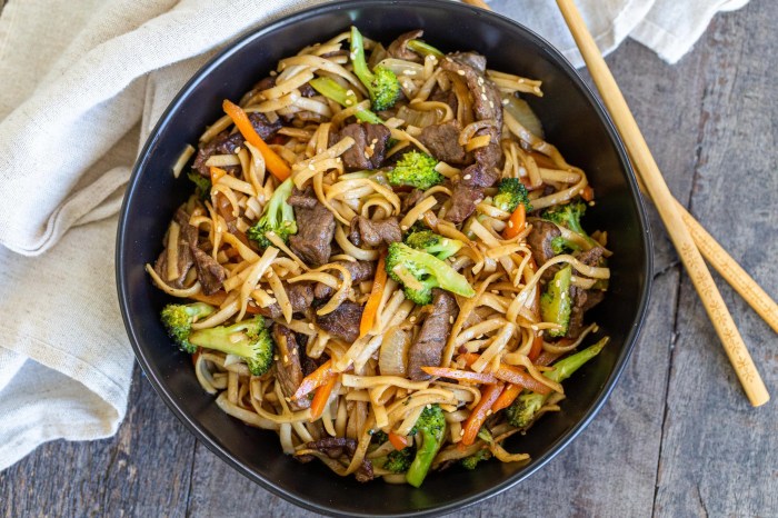 Beef lo mein sauce recipe