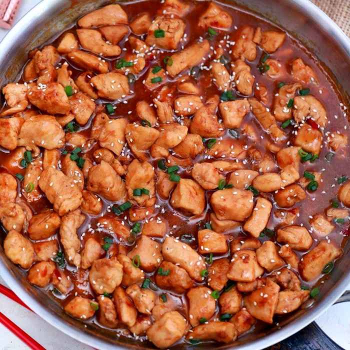 Bourbon chicken recipe with hoisin sauce