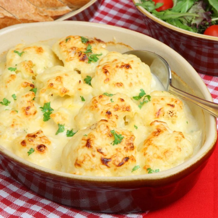 Cauliflower and cheese sauce recipes