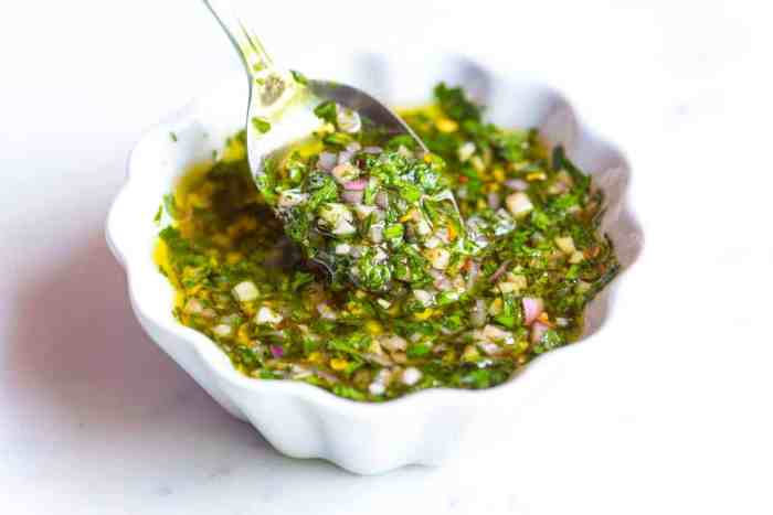 Brazilian chimichurri sauce recipe