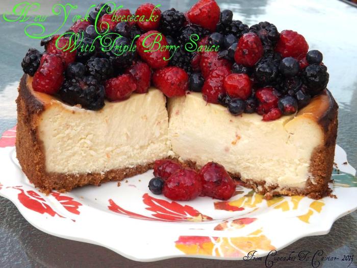 Berry sauce for cheesecake recipe