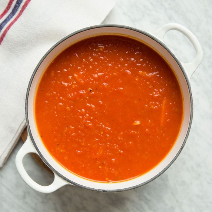 Base tomato sauce recipe