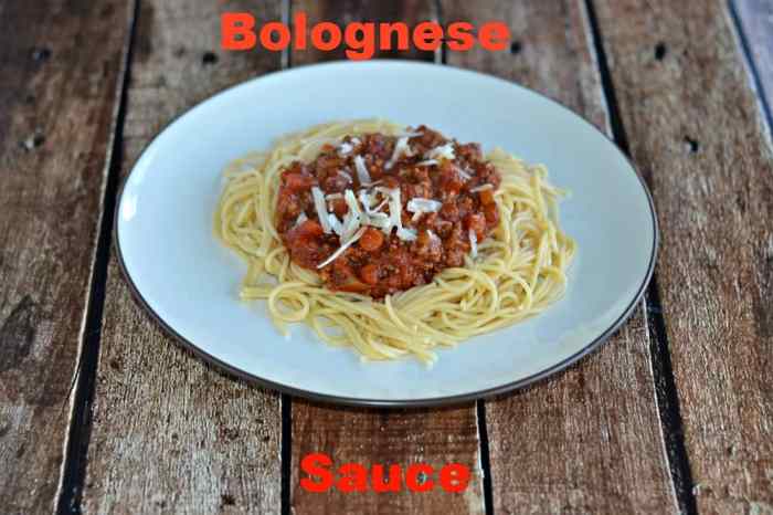 Bolognese sauce recipe food network