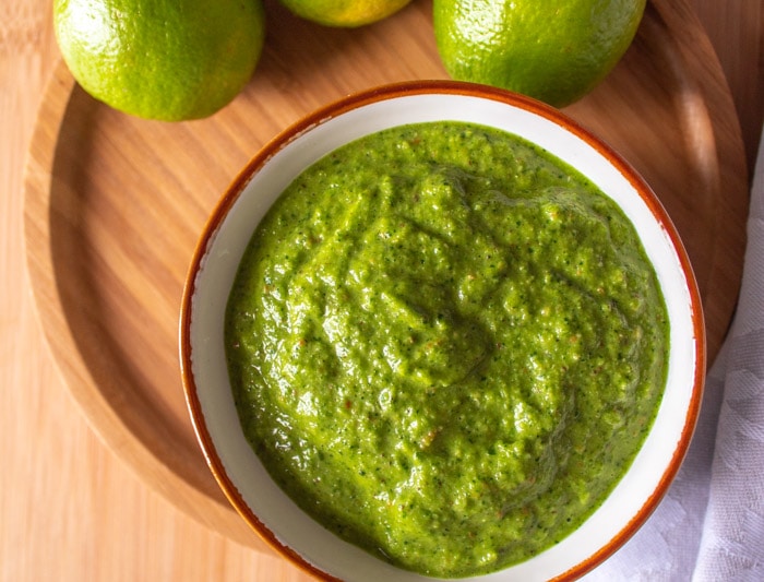 Chimichurri sauce recipe easy homemade make red food green oil olive vinegar garlic our can although parsley calls use other