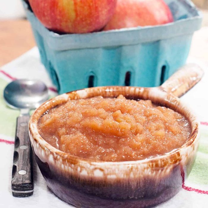 Apple sauce recipe slow cooker